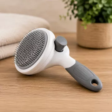 Self-Cleaning Grooming Brush