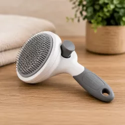 Self-Cleaning Grooming Brush